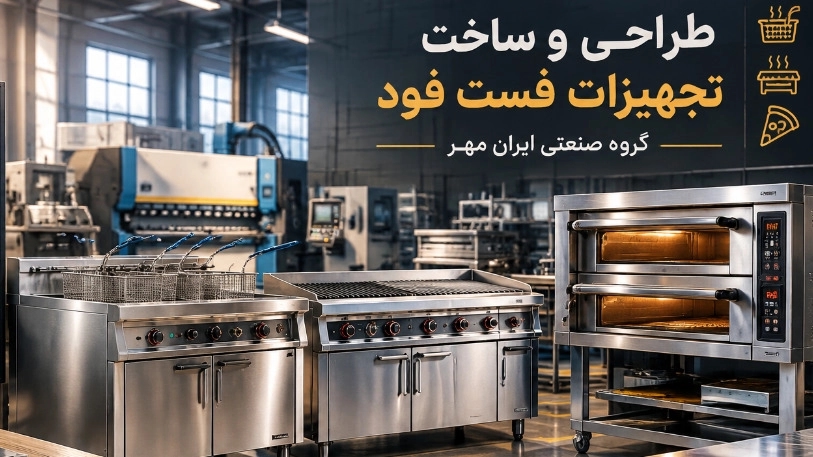 طراحی و ساخت تجهیزات فست فود در اصفهان